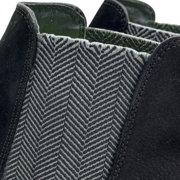 Paul Green Vienna Lugged Chelsea Boot UK 6.5 US 9 Women's Black Leather Pull On - Picture 7 of 14